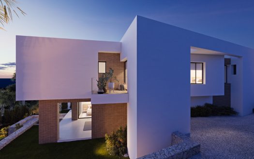 Nowoczesna villa z basenem typu infinity z zachwycającym widokiem na wybrzeże Costa Blanca