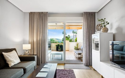 Parterowy apartament z widokiem na morze – Orihuela Costa