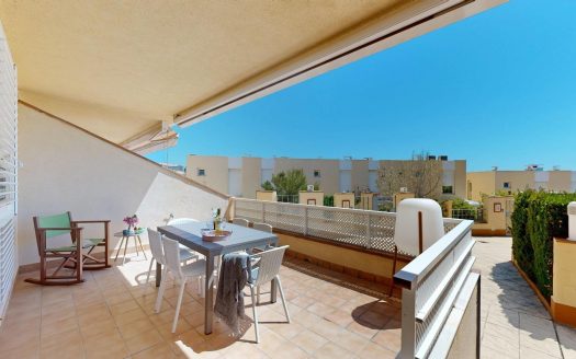 Bungalow z dużym tarasem i garażem – Orihuela Costa, Campoamor