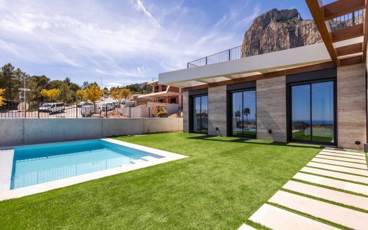 Nowoczesna willa z prywatnym basenem i solarium – Polop