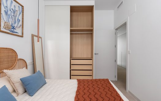 Nowy apartament z dwoma sypialniami w nowoczesnym kompleksie mieszkalnym przy zatoce Mar Menor