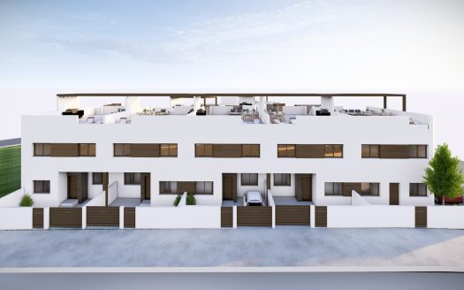 Nowy, ekskluzywny bungalow na parterze z trzema sypialniami i prywatnym patio z miejscem postojowym, Pilar de la Horadada