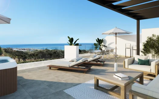 Nowoczesny apartament z widokiem na morze, 2. piętro, kameralny kompleks