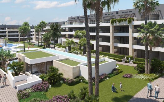 Apartament w ekskluzywnym kompleksie na Costa Blanca w Orihuela Costa 650m od plaży