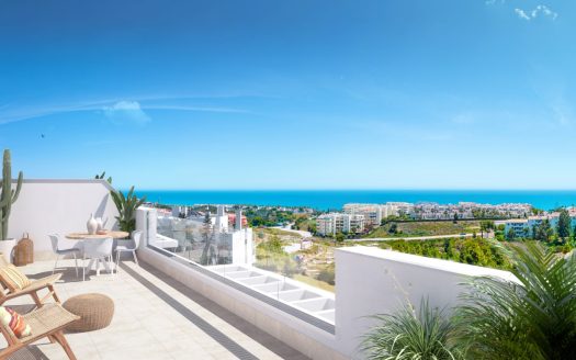 Atrakcyjna lokalizacja przy plaży – 2 sypialnie, Mijas Costa del Sol