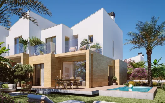 Kameralne domy jednorodzinne z tarasem i ogrodem