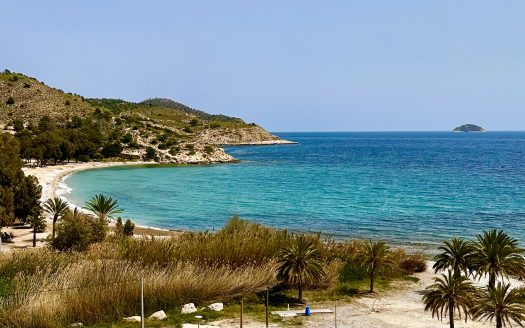 Apartament z panoramicznym widokiem na morze w pierwszej linii brzegowej – Villajoyosa, Costa Blanca