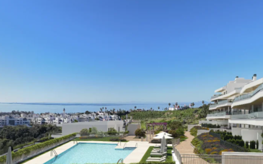 Apartament z dużym tarasem w Esteponie – nowoczesne mieszkanie na Costa del Sol