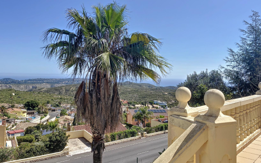 Cumbre del Sol – willa z garażem i z panoramicznym widokiem na morze