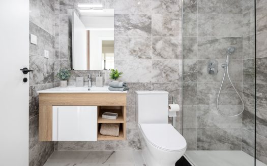 Gotowe pod klucz – 2 sypialnie, klimatyzacja, pełne wyposażenie, basen, parking – San Miguel de Salinas