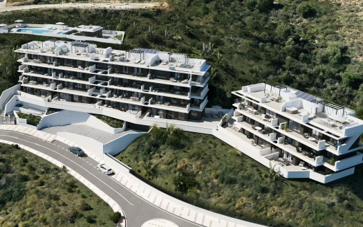 Apartament z 3 sypialniami z dużym ogrodem w pobliżu Malagi