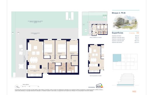Apartament z 3 sypialniami i dużym ogrodem z widokiem na morze przy plaży w Villajoyosa