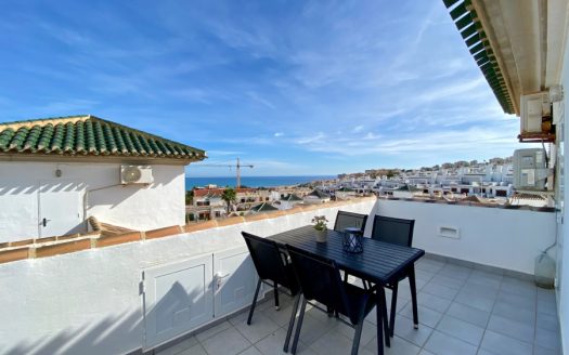 Penthouse duplex z widokiem na morze i prywatnym solarium – La Mata, Torrevieja