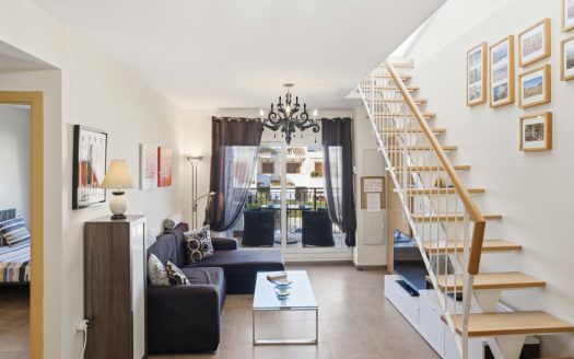 Apartament z panoramicznym widokiem na morze i prywatnym solarium – La Mata, Torrevieja