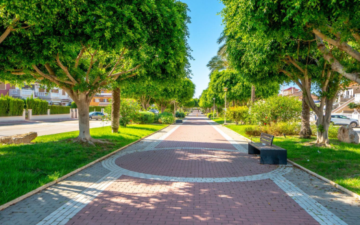 Dom szeregowy narożny z ogrodem 60 m² i basenem – Zeniamar, Orihuela Costa