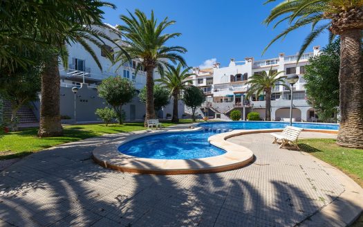 Apartament z prywatnym solarium i widokiem na morze w La Mata – Costa Blanca