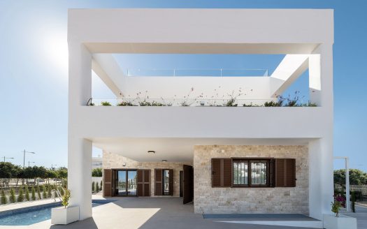 Gotowa willa bliźniacza 500 metrów od plaży w San Juan de Los Terreros