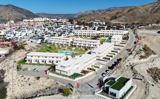 Dom szeregowy 3 sypialnie na sprzedaż w Balcón de Finestrat – Costa Blanca