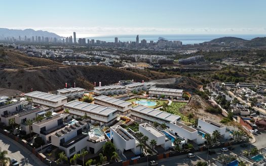 Dom szeregowy 3 sypialnie na sprzedaż w Balcón de Finestrat – Costa Blanca