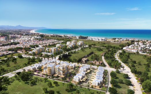 Apartament 2 sypialnie z tarasem i garażem – Dénia, Costa Blanca