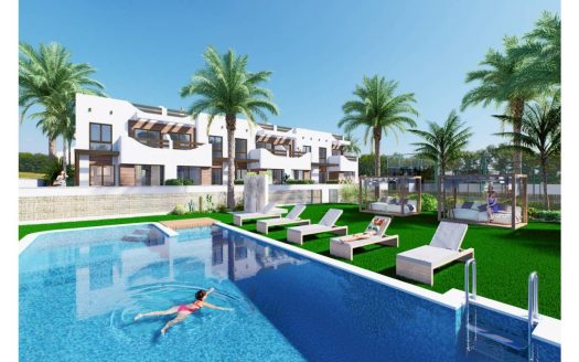 Nowoczesny apartament z tarasem, basenem i garażem – 5 minut od plaży. Torre de la Horadada, Costa Blanca